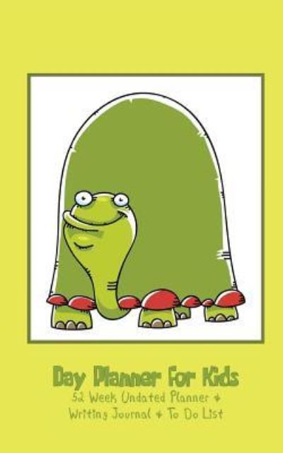 Cover for Journal Jungle Publishing · Day Planner for Kids: Day Planner Weekly At a Glance View + To Do List + Writing Journal (Green / 5x8 Inches) (Paperback Book) (2016)