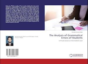 Cover for Malik · The Analysis of Grammatical Error (Buch)