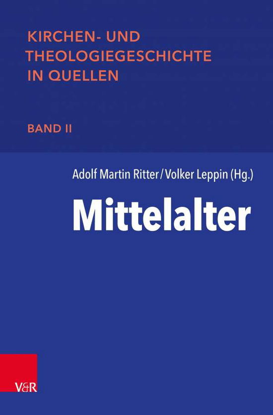 Cover for Adolf Martin Ritter · Mittelalter (Paperback Book) (2021)
