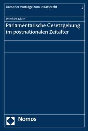 Cover for Kluth · Parlamentarische Gesetzgebung im (Book) (2013)