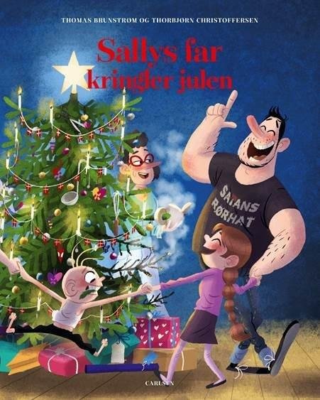 Cover for Thomas Brunstrøm · Sallys far: Sallys far kringler julen (Bound Book) [1st edition] (2019)