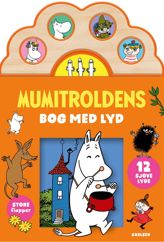 Cover for . · Mumitroldene: Mumitroldens bog med lyd (Cardboard Book) [1º edição] (2025)