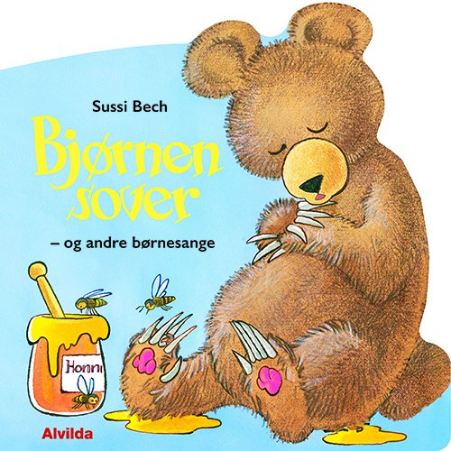 Cover for Sussi Bech · Børnesange: Bjørnen sover - og andre børnesange (Cardboard Book) [1. Painos] (2020)
