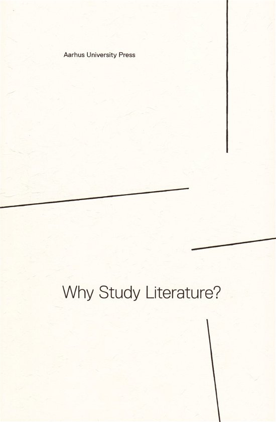 Cover for Alber Jan · Why study Literature? (Sewn Spine Book) [1st edition] (2011)