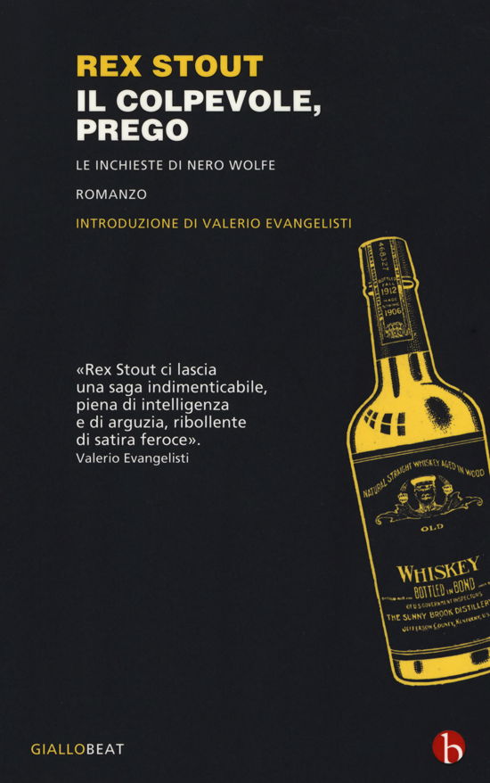 Cover for Rex Stout · Il Colpevole, Prego. Le Inchieste Di Nero Wolfe (Book)