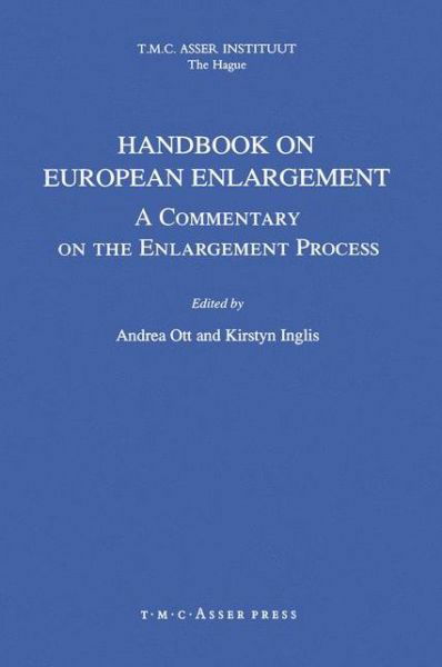 Cover for Andrea Ott · Handbook on European Enlargement:A Commentary on the Enlargement Process (Hardcover Book) (2002)