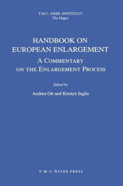 Cover for Andrea Ott · Handbook on European Enlargement:A Commentary on the Enlargement Process (Inbunden Bok) (2002)