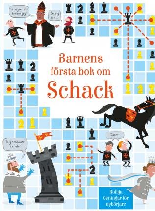 Cover for Lucy Bowman · Barnens första bok om schack : Roliga övningar för nybörjare (Bound Book) (2022)
