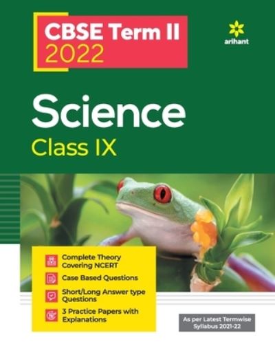 CBSE Term II Science 9th - Naman Jain - Books - Arihant Publication India Limited - 9789325796515 - September 11, 2021