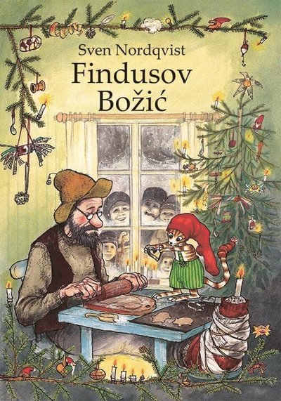 Cover for Sven Nordqvist · Pettson och Findus: Pettson får julbesök (Kroatiska) (Innbunden bok) (2013)