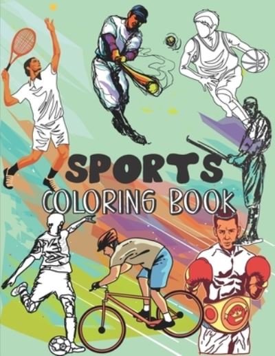 Cover for Fjabi World · Sports coloring book (Taschenbuch) (2021)