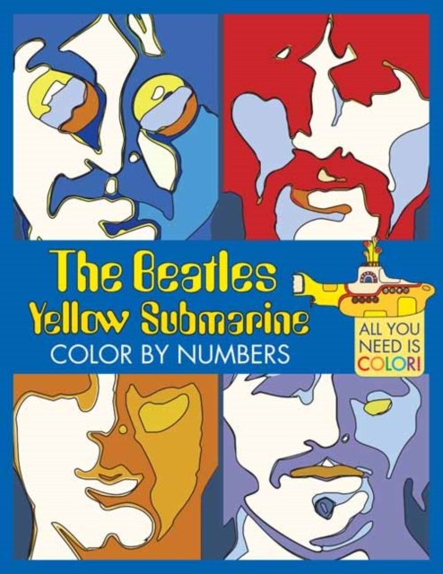Cover for Insight Editions · The Beatles Yellow Submarine Color By Numbers (Pocketbok) (2024)