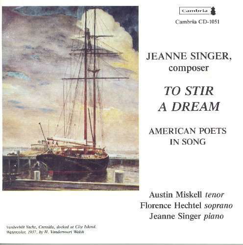 Cover for Miskell / Hecht · To Stir a Dream (CD) (1993)