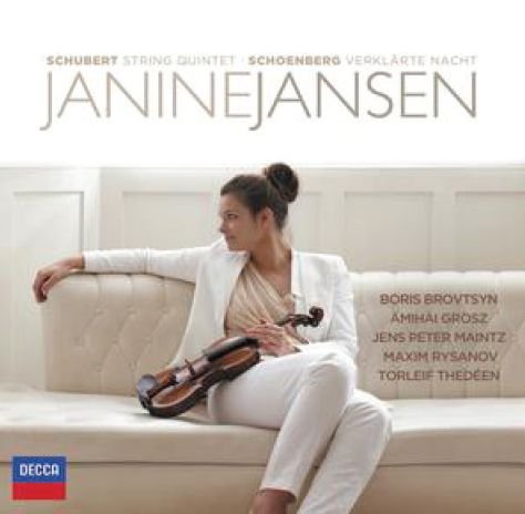 Cover for Janine Jansen · Schubert: String Quartet / Schoenberg: Verklärte Nacht (CD) (2012)
