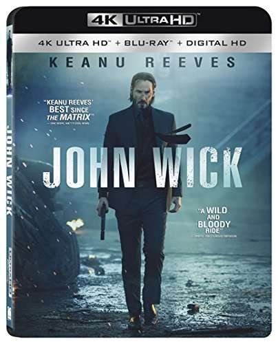 Cover for John Wick (4K UHD Blu-ray) (2017)
