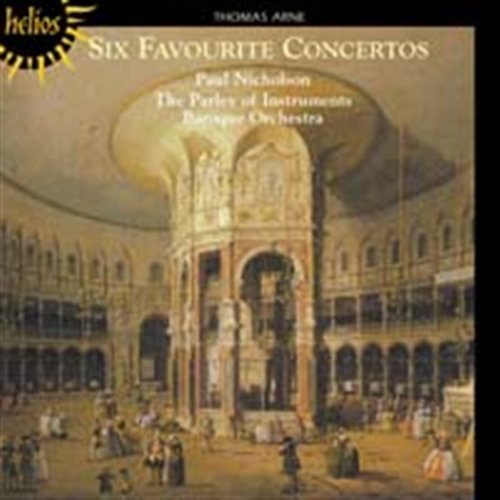 Cover for Paul Nicholson Paul Nicholson · Arne Six Favourite Concertos (CD) (2005)