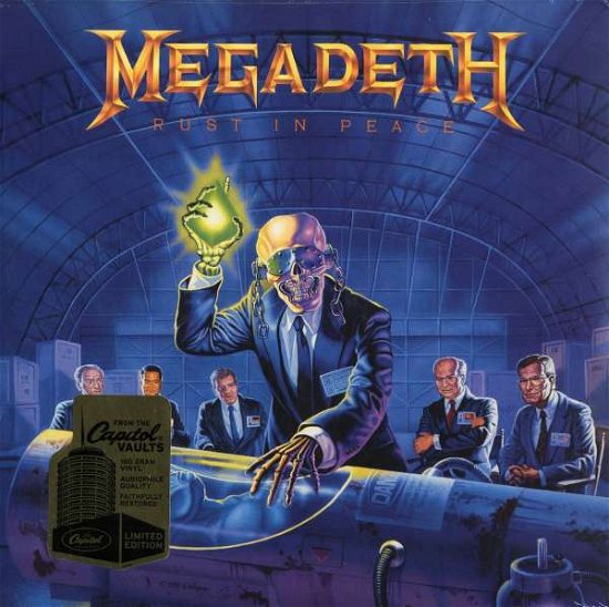 Cover for Megadeth · Rust In Peace (LP) [180 gram edition] (2023)
