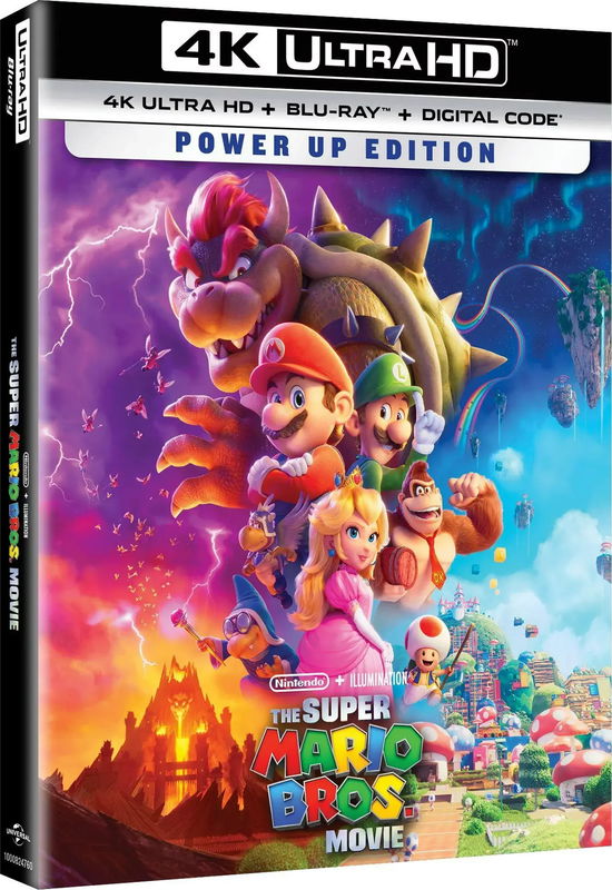 Cover for Super Mario Bros Movie (4K UHD Blu-ray) (2023)