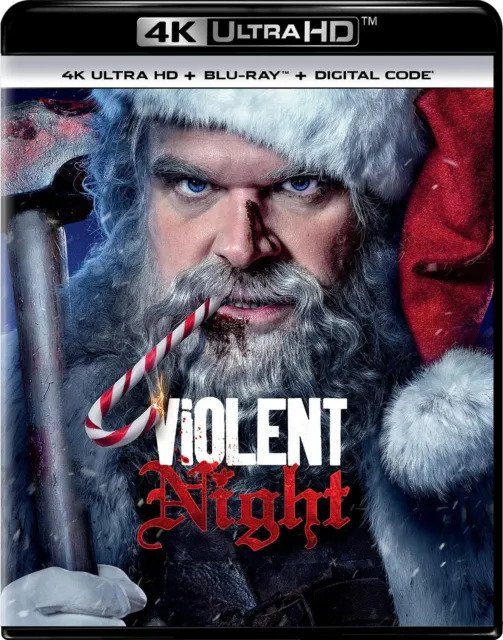 Cover for Violent Night (4K UHD Blu-ray) (2023)