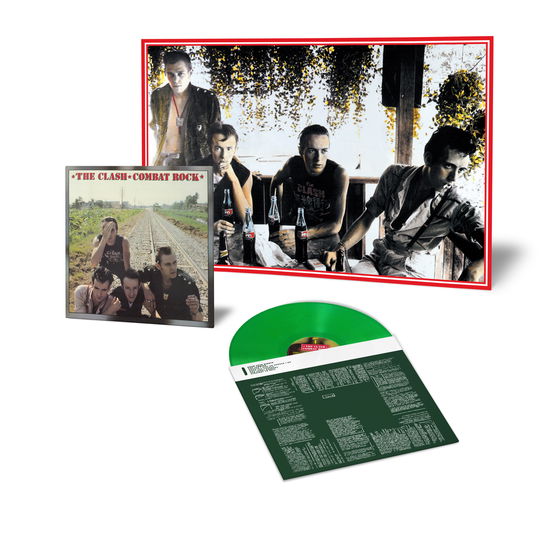 Cover for The Clash · Combat Rock (LP) [2022 Green Reissue edition] (2022)