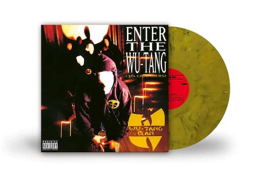 Cover for Wu-Tang Clan · Enter the Wu-tang (36 Chambers) Coloured Vinyl (LP) [Gold Marbled National Album Day 2023 edition] (2023)
