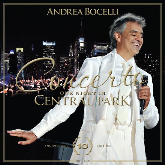 Cover for Andrea Bocelli · Concerto: One Night in Central Park - 10th Anniversary (Ltd Edn) (CD) (2021)