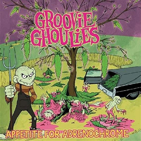 Cover for The Groovie Ghoulies · Appetite For Adrenochrome (LP) (2015)