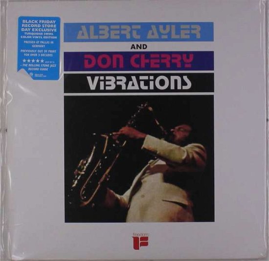 Cover for Ayler, Albert &amp; Don Cherry · Vibrations (LP) [Coloured, 180 gram edition] (2017)
