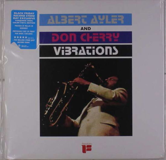 Cover for Albert Ayler &amp; Don Cherry · Vibrations (LP) [Coloured, 180 gram edition] (2017)