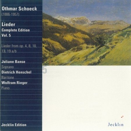 Cover for O. Schoeck · Lieder Vol.5 (CD) (1995)