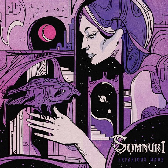 Cover for Somnuri · Nefarious Wave (Magenta Vinyl) (LP) (2021)