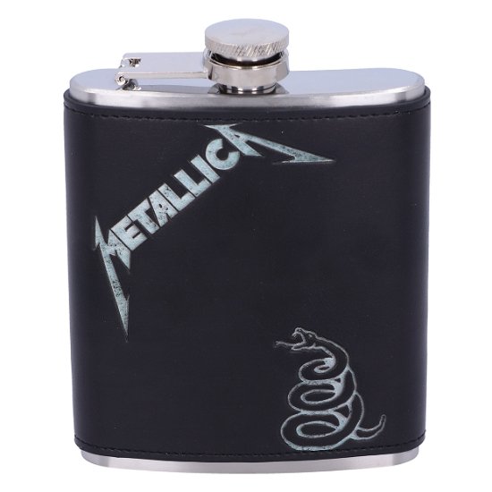 BLACK ALBUM (7oz HIP FLASK) - Metallica - Merchandise - PHD - 0801269138516 - 26. Juni 2020