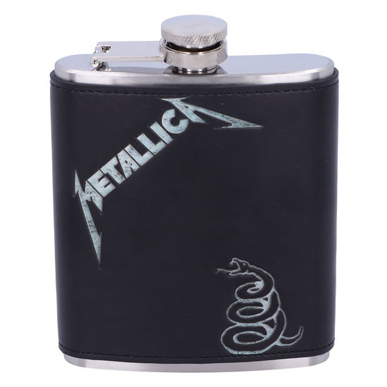 BLACK ALBUM (7oz HIP FLASK) - Metallica - Merchandise - PHD - 0801269138516 - 26. juni 2020