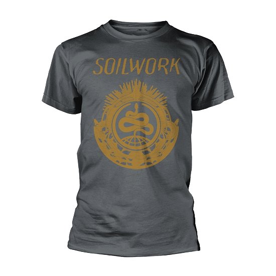 Cover for Soilwork · Snake (Charcoal) (T-shirt) [size L] [Grey edition] (2020)