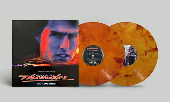 Cover for Hans Zimmer · Days Of Thunder (LP) [Limited Sunspot Coloured Vinyl edition] (2025)