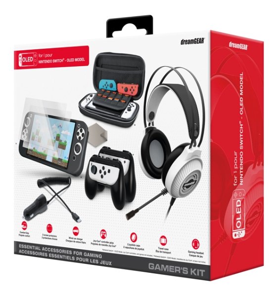 Dreamgear GamerS Kit For Nintendo Switch - Oled Model - Bionik - Merchandise - BIONIK - 0845620065516 - August 25, 2023