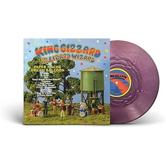 Cover for King Gizzard and the Lizard Wizard · Paper Mache Dream Balloon (Reissue) (Pink Seaglass Vinyl) (LP) [Reissue edition] (2024)