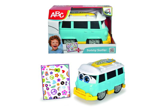 ABC Surfer Varevogn 25cm m/klistermærker - Abc - Merchandise - Dickie Spielzeug - 4006333074516 - 15 augusti 2021