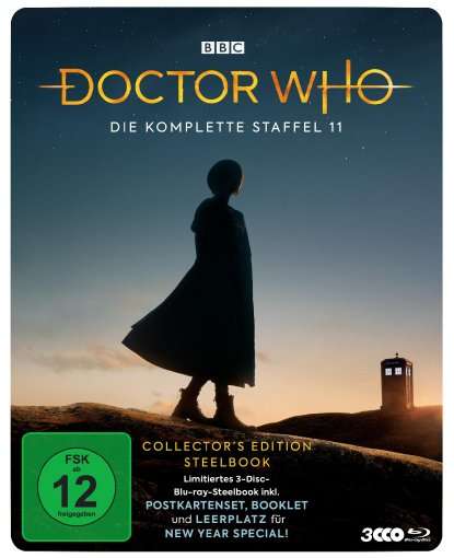 Cover for Whittaker,jodie / Walsh,bradley / Cole,tosin/+ · Doctor Who-staffel 11 (Ltd.-steelbox) (Blu-ray) [Collector's edition] (2019)