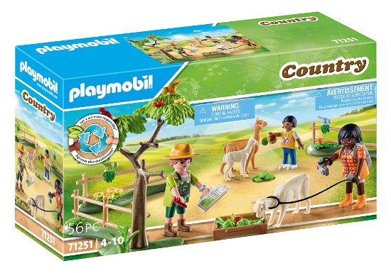 Cover for Playmobil · Playmobil Country Alpaca wandeling - 71251 (Toys)