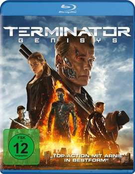 Cover for Arnold Schwarzenegger,emilia Clarke,jai... · Terminator: Genisys (Blu-ray) (2015)