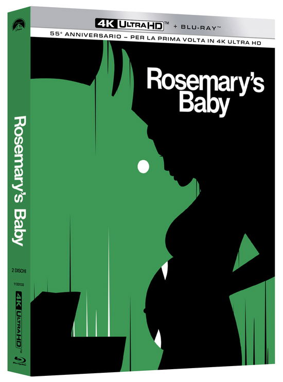 Cover for Rosemary'S Baby (4K Ultra Hd+Blu-Ray) (4K Ultra HD/BD) (2023)