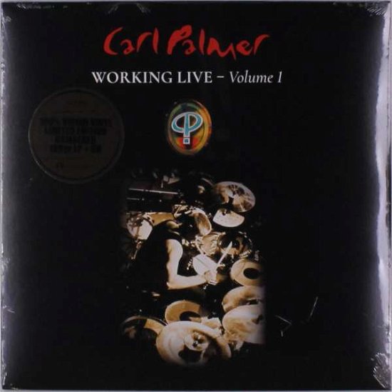 Cover for Carl Palmer · Working Live - Volume 1 (LP) [Limited Numbered edition] (2021)