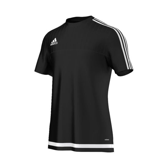 Adidas Tiro 15 Training Jersey Medium BlackWhite Sportswear - Adidas Tiro 15 Training Jersey Medium BlackWhite Sportswear - Produtos -  - 4055014612516 - 