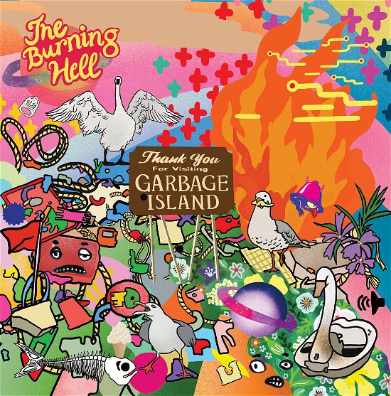 Cover for Burning Hell · Garbage Island (LP) (2022)