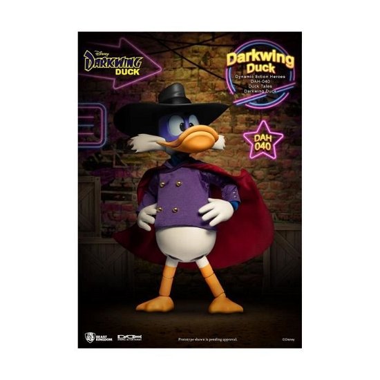 Darkwing Duck Dynamic 8ction Heroes Actionfigur 1/ - Beast Kingdom - Merchandise - BEAST KINGDOM - 4711061150516 - 12. Juli 2023