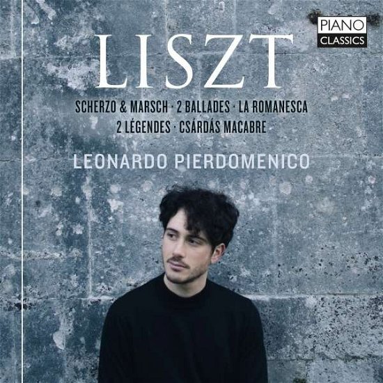 Cover for Franz Liszt · Scherzo &amp; Marsch/2 Ballades/la Romanesca/2 Legendes (CD) (2018)