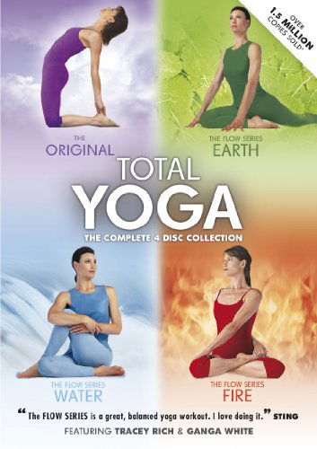 Total Yoga Collection  4 Disc Box Set - Total Yoga Collection  4 Disc Box Set - Elokuva - VENTURE - 5034741383516 - tiistai 7. joulukuuta 2010