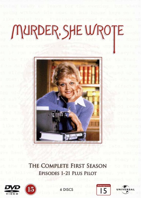 Cover for She Wrote Murder · Kas - Murder She Wrote S1 (Rwk 2011) (DVD) (2011)