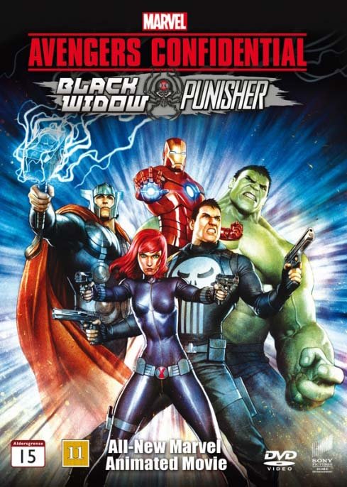 Avengers Confidential - Black Widow & Punisher [dvd] - Avengers Confidential - Film - hau - 5051162327516 - 1. december 2017